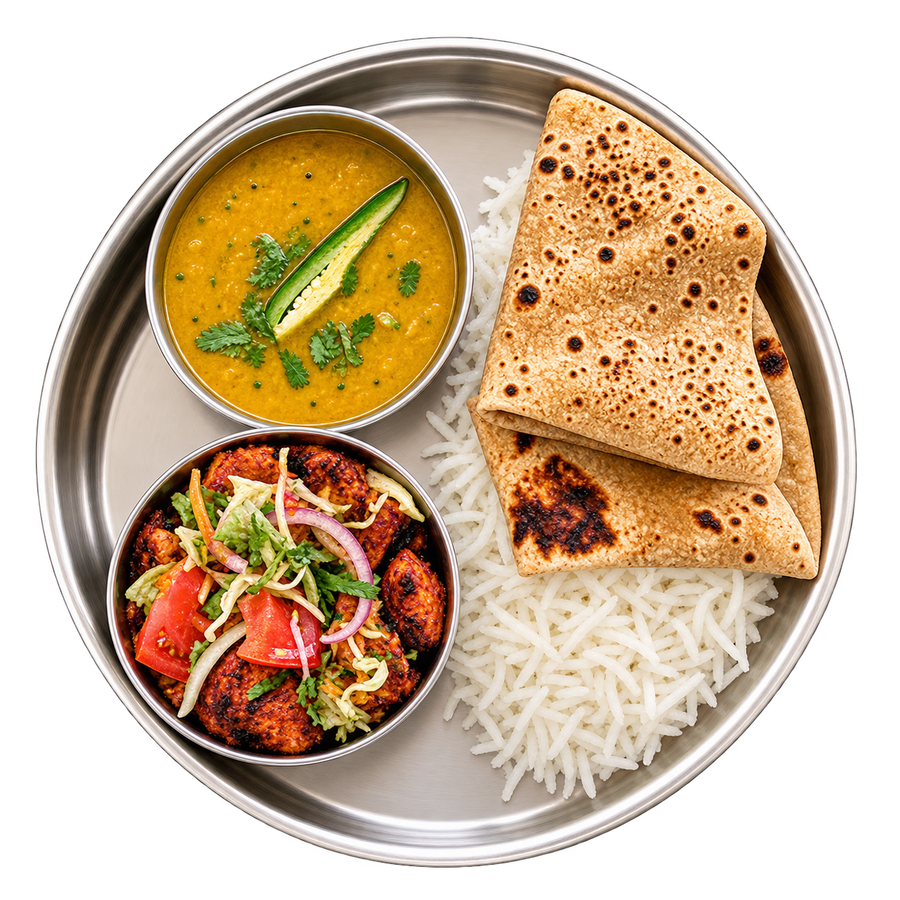 Chicken Tikka Tandoori Thali
